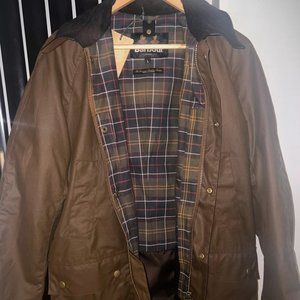 NWT Barbour Ashby Wax Jacket L in Bark